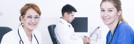 Fuehrung im Krankenhaus